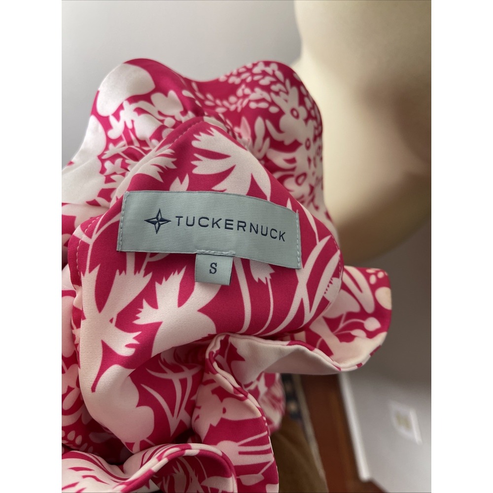 Tuckernuck Pink White Floral Mini Dress - Picture 9 of 10